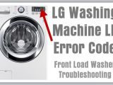Lg Washing Machine Le Error Lg Washing Machine Le Error Code Front Load Washer