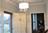 Light French Grey Behr Paint Foyer Remodel Update Cleverly Inspired