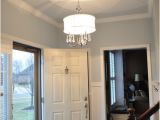 Light French Grey Behr Paint Foyer Remodel Update Cleverly Inspired