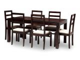 List Of Materials Used to Make Furniture Jaipur 6 Seater Dining Set Includes Dining Table Plus 6 Chairs with