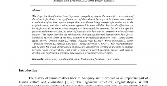 List Of Raw Materials Used In Furniture Pdf Wood Identification Of 18th Century Furniture Interpreting