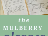 Living Well Spending Less Homeschool Planner Homeschool Basics Archives the Mulberry Journal