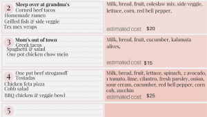 Living Well Spending Less Meal Plan 300 Monthly Meal Plan On A Budget Free Printable