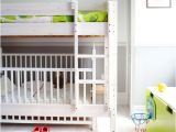 Loft Bed with Room for Crib Underneath 5 Cool Kids Bedrooms with A toddler Bed and A Crib