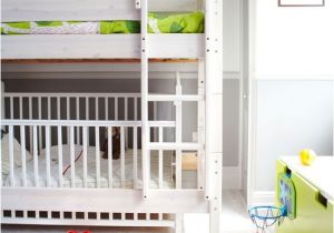 Loft Bed with Room for Crib Underneath 5 Cool Kids Bedrooms with A toddler Bed and A Crib