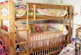 Loft Bed with Room for Crib Underneath toddler Bunk Bed with Crib Woodworking Projects Plans