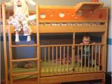 Loft Bed with Room for Crib Underneath Twin Over Twin with Crib so Cool Moving Back Home