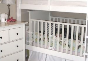 Loft Bunk Bed with Crib Underneath Best 25 Bunk Bed Crib Ideas On Pinterest Cot Bunk Bed