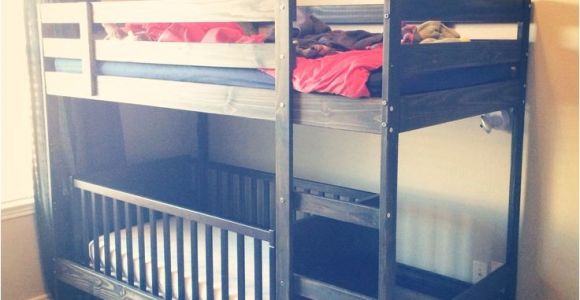 Loft Bunk Bed with Crib Underneath toddler Bunk Beds Ikea Woodworking Projects Plans