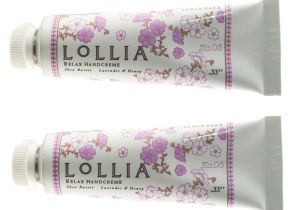 Lollia by Margot Elena Amazon Com Lollia Petite Size Shea butter Handcreme 2 Piece Gift