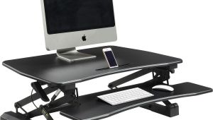 Lorell Llr 99553 Sit-to-stand Gas Lift Desk Riser Black Lorell Gas Lift Monitor Riser Rrofficesolutions Com