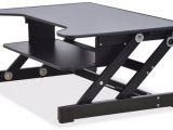 Lorell Llr 99553 Sit-to-stand Gas Lift Desk Riser Black Sit to Stand Monitor Riser Marinekraft Club