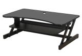 Lorell Sit to Stand Desk Riser Lorell Deluxe Adjustable Desk Riser Llr99759 Stand Up