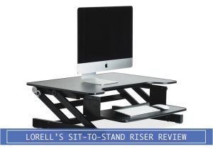 Lorell Sit to Stand Desk Riser Lorell Sit Stand Monitor Riser Desk Converter Review