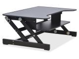 Lorell Sit to Stand Desk Riser Lorell Sit to Stand Monitor Riser Free Shipping today