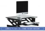 Lorell Sit to Stand Desk Riser Reviews Lorell Sit Stand Monitor Riser Desk Converter Review