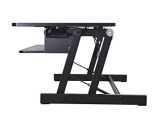 Lorell Sit-to-stand Monitor Riser Black Lorell Llr99759 Deluxe Ergonomic Sit to Stand Monitor