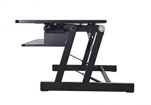 Lorell Sit-to-stand Monitor Riser Black Lorell Llr99759 Deluxe Ergonomic Sit to Stand Monitor