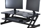 Lorell Sit-to-stand Monitor Riser Black Lorell Llr99759 Deluxe Ergonomic Sit to Stand Monitor