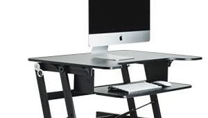 Lorell Sit-to-stand Monitor Riser Black Lorell Sit to Stand Monitor Riser Black Import It All