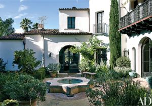Los Angeles Residential Landscape Architects Look Inside A Mediterranean Style Residence In Los Angeles