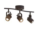 Lowes Lamparas De Techo Den Ceiling Allen Roth Tyslow 3 Light 22 5 In Bronze Dimmable