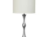 Lowes Lamparas De Techo Shop Axis 18 In 3 Way Brushed Steel Indoor Table Lamp with Fabric