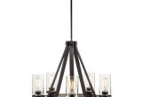 Lowes Lamparas De Techo Shop Kichler Lighting Barrington 5 Light Anvil Iron and Driftwood