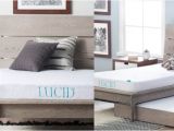 Lucid Mattress Vs Tempurpedic Lucid 5 Gel Memory Foam Dual Layered Mattress Review