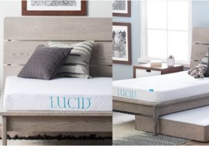 Lucid Mattress Vs Tempurpedic Lucid 5 Gel Memory Foam Dual Layered Mattress Review