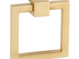 Lucite and Brass Cabinet Pulls Alno Creations Cabinet Hardware Convertibles Ring Pulls 2