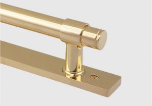 Lucite and Brass Cabinet Pulls Our Modern 6527 M Pull is A Handsome solid Brass Pull for Use On