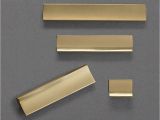 Lucite and Brass Cabinet Pulls Waterhouse Finger Pull Diy Drawer Pulls Drawers Finger Pull