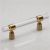 Lucite and Brass Drawer Pulls Chiaro Pull Satin Gold On Lucite C C 96mm by Hamiltonbowes On