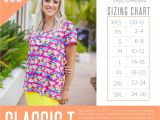 Lularoe Perfect T Price Disney Lularoe Classic T Sizing Chart with Price Lularoe Size Charts