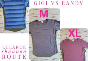 Lularoe Perfect T Price Sizing Comparison Of the Lularoe Gigi and Randy Lularoe