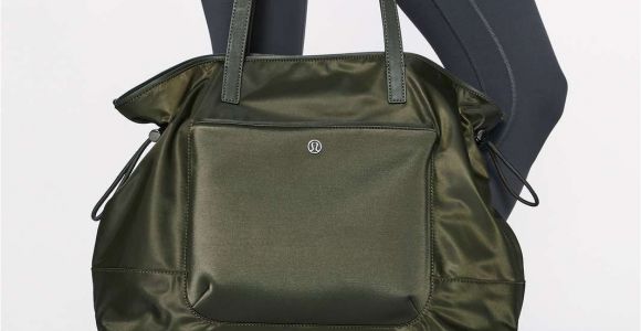 Lululemon Go Lightly Shoulder Bag Black Lululemon All Set Shopper tote 20l Dark Olive Lulu Wants