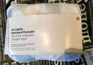 Lululemon Go Lightly Shoulder Bag Review Amazon Com Lululemon Go Lightly Backpack White Packable Womens Bag