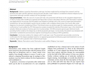 Luzia In atlanta Promo Code Pdf Clinical Implications Of A Gradual Dormancy Concept In Malaria