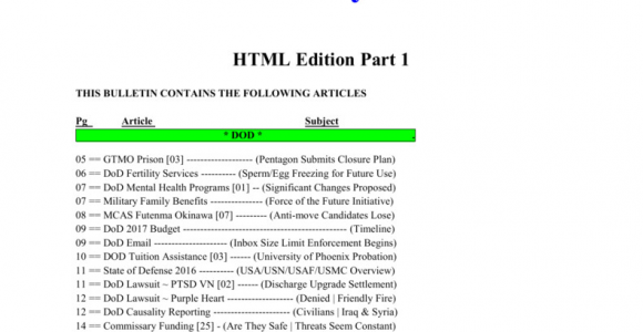 Macdill Afb 9 Digit Zip Code Bulletin 160201 HTML Edition Part 1