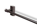 Magnetic Curtain Rod Home Depot Cocoa 17 to 30 Inch Magnetic Curtain Rod Rod Desyne Rods