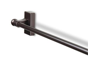 Magnetic Curtain Rod Home Depot Cocoa 17 to 30 Inch Magnetic Curtain Rod Rod Desyne Rods