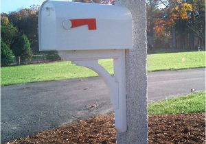 Mailbox Bracket for Granite Post Granite Posts Mailboxes Brackets and Accessories