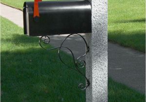 Mailbox Bracket for Granite Post Granite Posts Mailboxes Brackets and Accessories