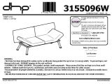 Mainstays Black Metal Arm Futon assembly Instructions Mainstays Metal Arm Futon Instruction Manual Bm Furnititure