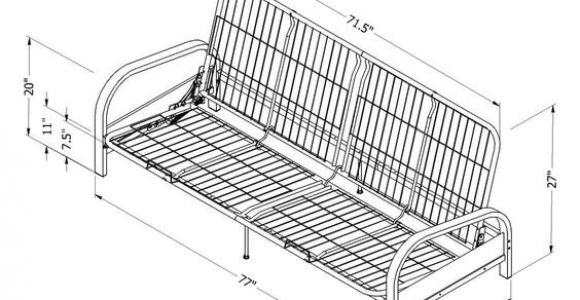 Mainstays Silver Metal Arm Futon assembly Instructions Mainstays Metal Arm Futon assembly Instruction Bm