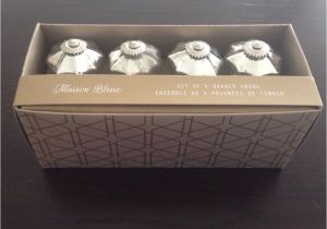 Maison Bleue Drawer Knobs Drawer Knobs Maison Bleue Silver Vintage Set Of 4