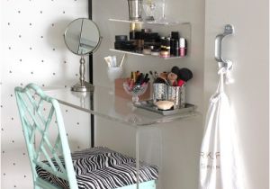 Makeup Vanity Ideas for Small Spaces Chambre Le Blog De Blondie Beauty Un Blog Beaute