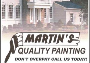 Martin Appliance Repair Clarksville Tn Mqp Door to Door Flyer 2010 From Martin 39 S Quality Painting