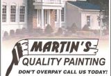 Martin Appliance Repair Clarksville Tn Mqp Door to Door Flyer 2010 From Martin 39 S Quality Painting